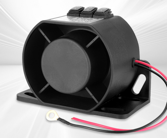 12V-24V Reverse Horn Back-up Alarm for Heavy-duty Engineering Vehicle 15W 107dB