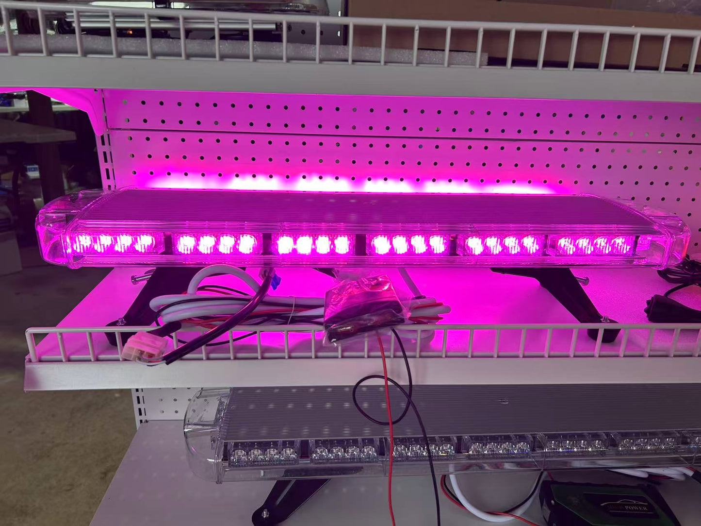 30"Inch 56 LED Amber LED  Emergency Strobe Light Warning Flashing LightBar