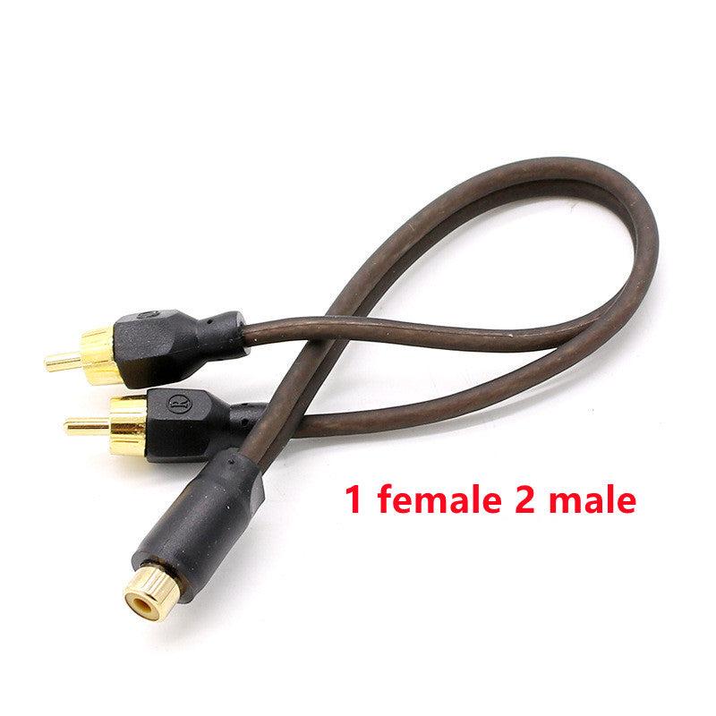 RCA splitter - 1 Female to 2 Male