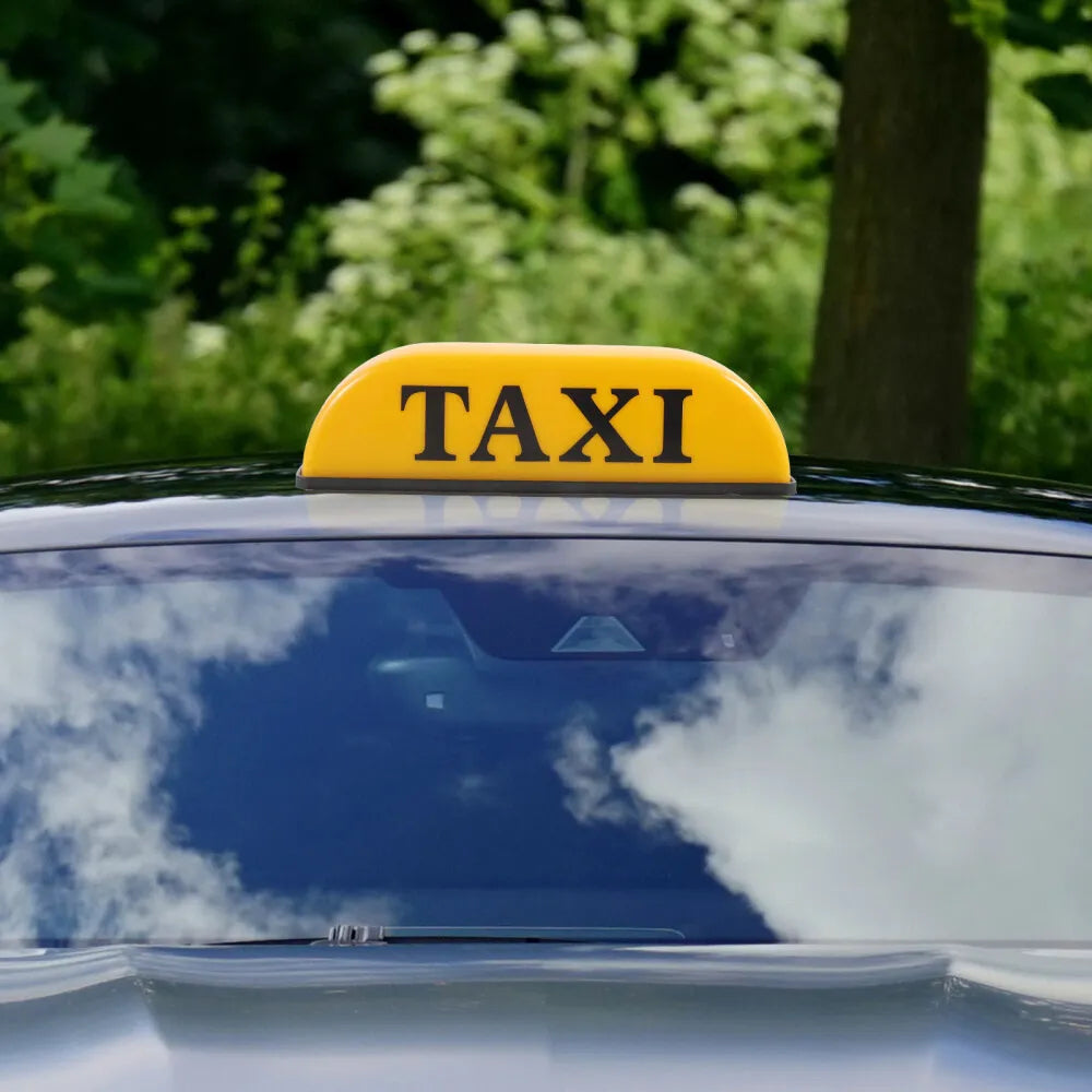 Portable Sturdy Taxi Illuminated Sign Car Roof Light