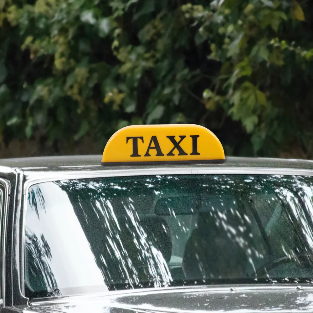 Portable Sturdy Taxi Illuminated Sign Car Roof Light