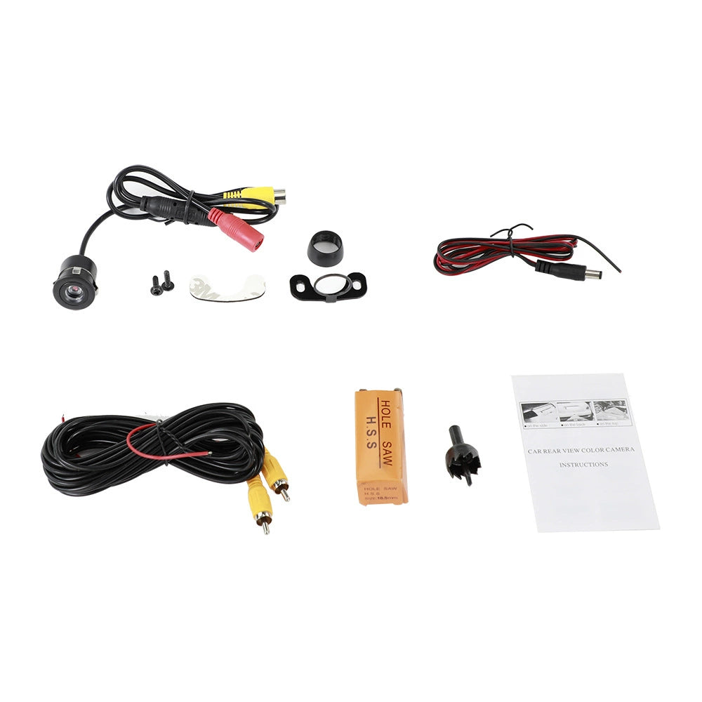 Car Rear View Camera Night Vision Reversing Auto Parking Camera IP68 Waterproof CCD LED Auto Backup Monitor Camera 170 Degree HD