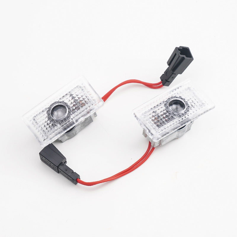 2x Logo Ghost Shadow Projector Courtesy Laser LED Light for Tesla