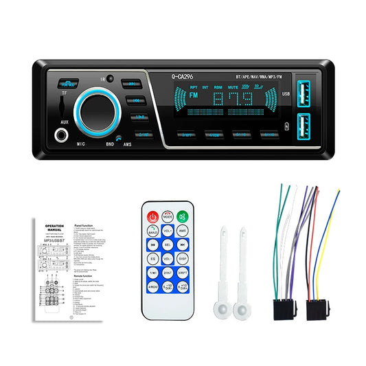 Universal Car MP3 Player, Digital Stereo Multimedia with Wireless FM