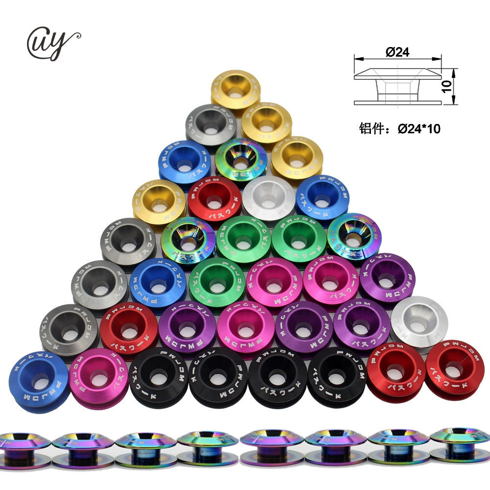 Car Quick Release Bumper Trunk Fender Hatch Lids Fasteners Fixing Screws Kit