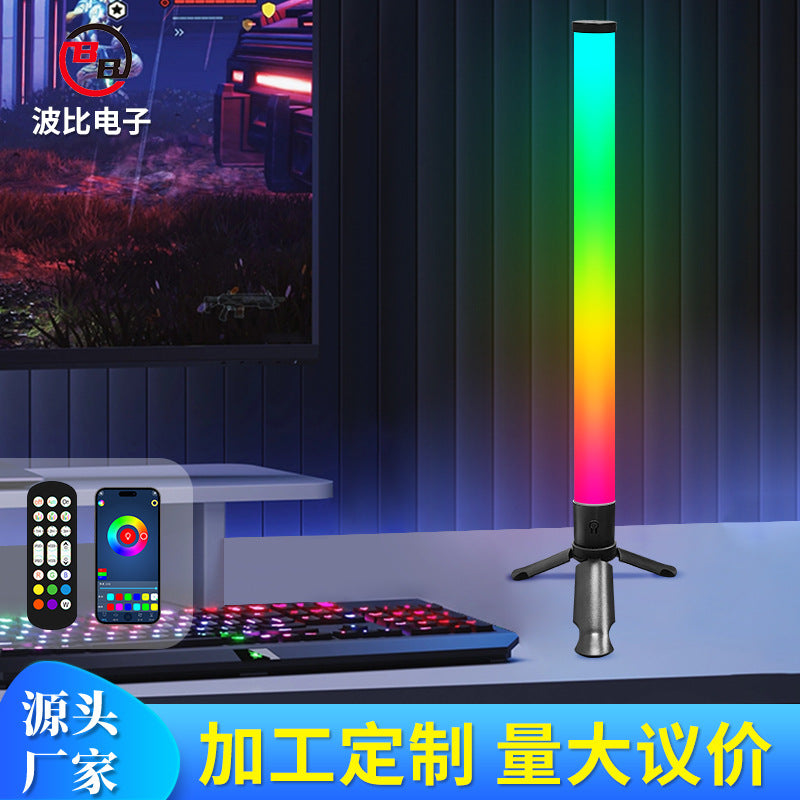 LED Light Bar RGB Music Rhythm Lights Smart App Control Desktop Light for TV Backlight Music Sync Gaming Light