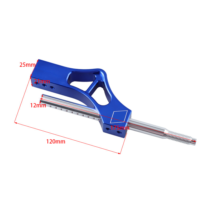 LX0E Car Gear Shifts Lever Adjustable & Ergonomic Designs Gear Shifts Extender Hand Tool Simple to Use for Professional Drives