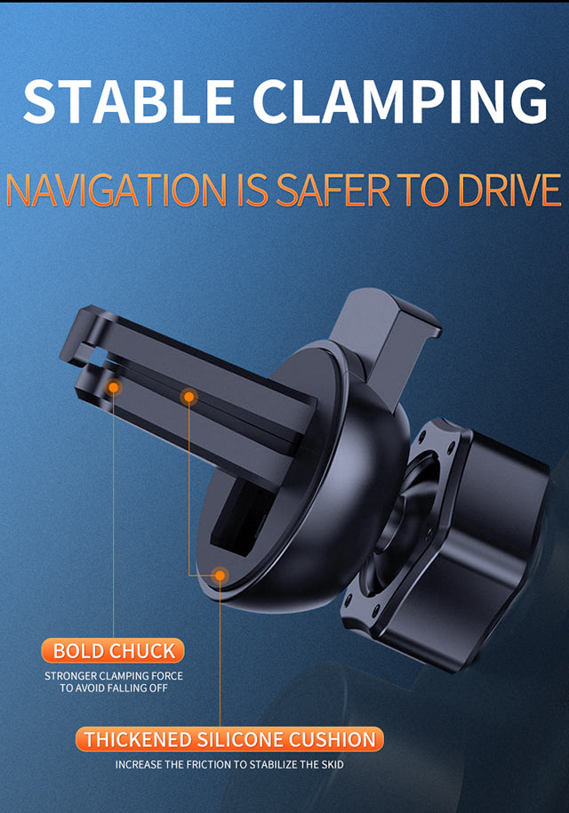 Automatic 15W Qi Car Wireless Charger for iPhone 12 11 XS XR X 8 Samsung S20 S10 Magnetic USB Infrared Sensor Phone Holder Mount