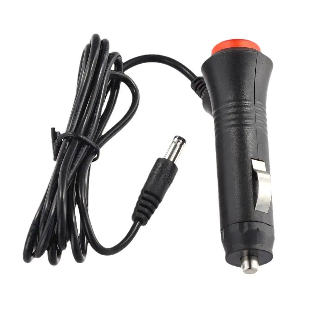 12V/24V Car Cigarette Lighter DC Plug Charger Power Cable Universal For Car Camera 45cm Adapter Cord Lead