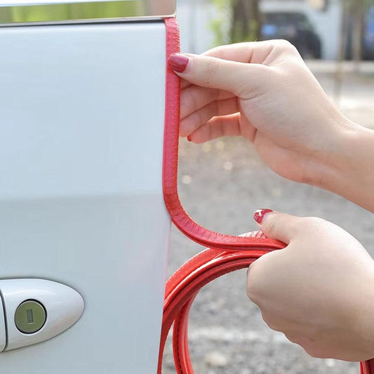 5m High-Quality U-Shaped Door Anti-Collision Strip Protective Strip Door Scratch Resistant Sealing Rubber Strip Decorative Strip