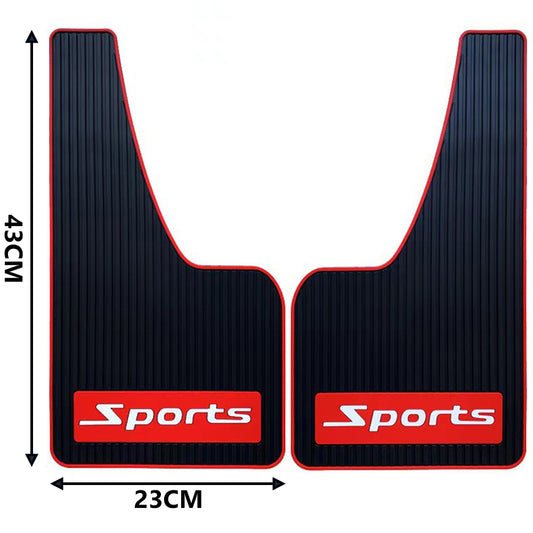 2pcs Universal Car Front Rear Wheels Soft Rubber Mudguard Car Accessories for SUV Off-road Truck
