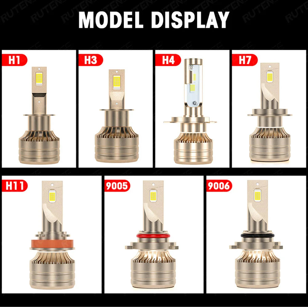 2PCS Super bright LED car headlight bulb H11 6000K white light