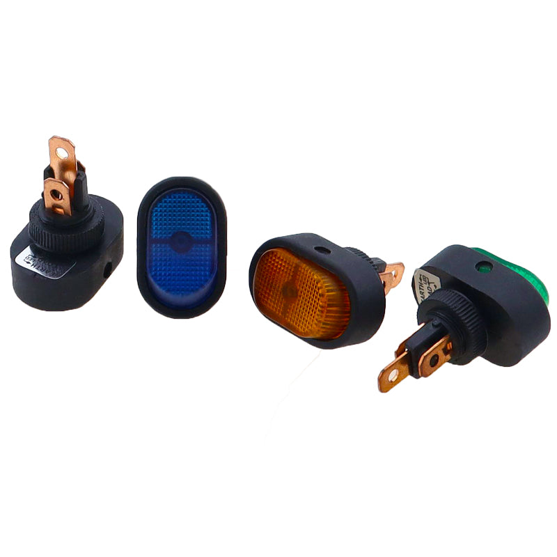 LED Rocker Switchfor CAR/BOAT/MARINE Heavy Duty OFF ON 12V 30A
