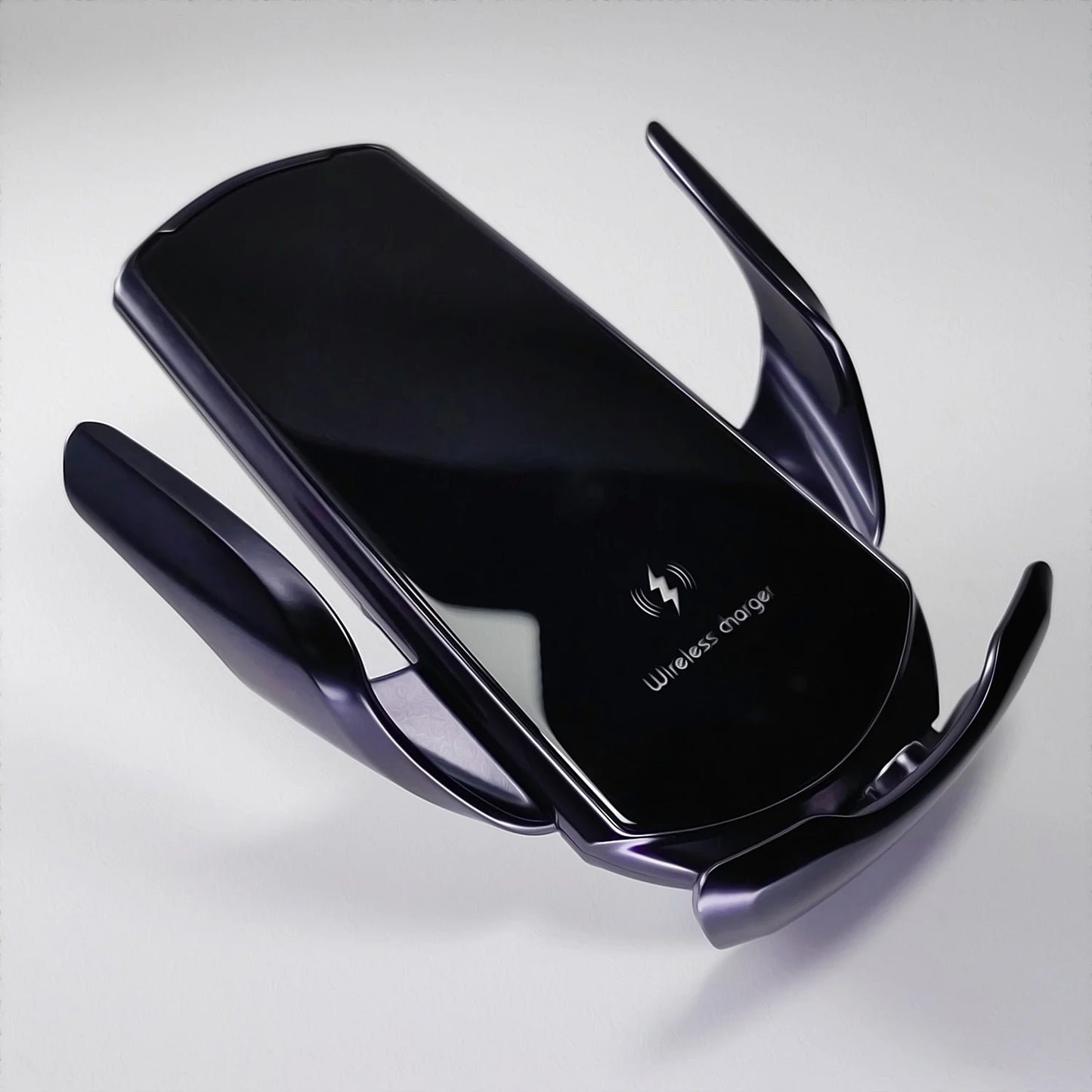 Automatic 15W Qi Car Wireless Charger for iPhone 12 11 XS XR X 8 Samsung S20 S10 Magnetic USB Infrared Sensor Phone Holder Mount