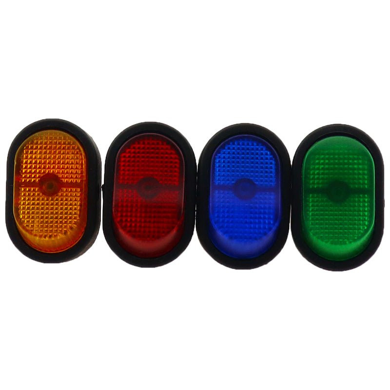 LED Rocker Switchfor CAR/BOAT/MARINE Heavy Duty OFF ON 12V 30A