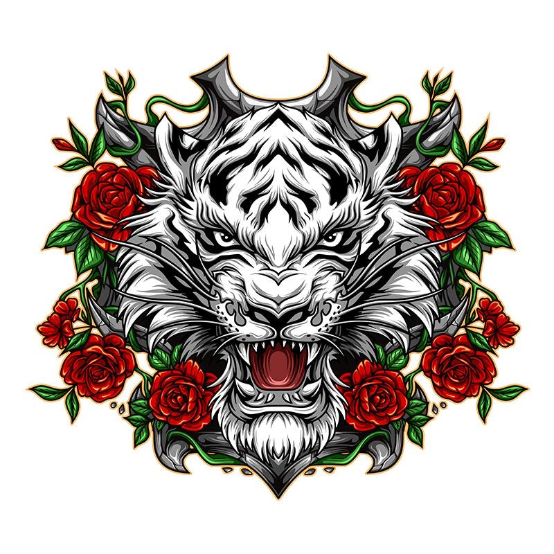 Car Stickers Exterior "Tiger "