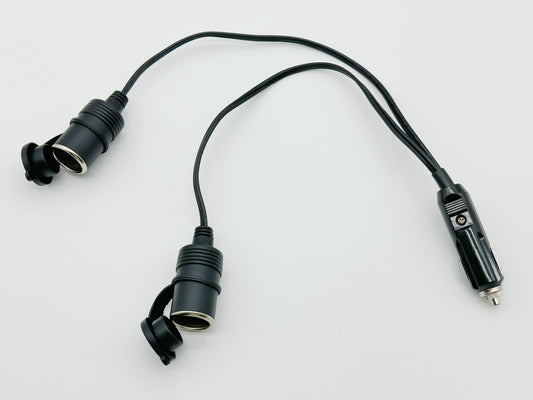 1 to 2 Car Cigarette Lighter Splitter Adapter