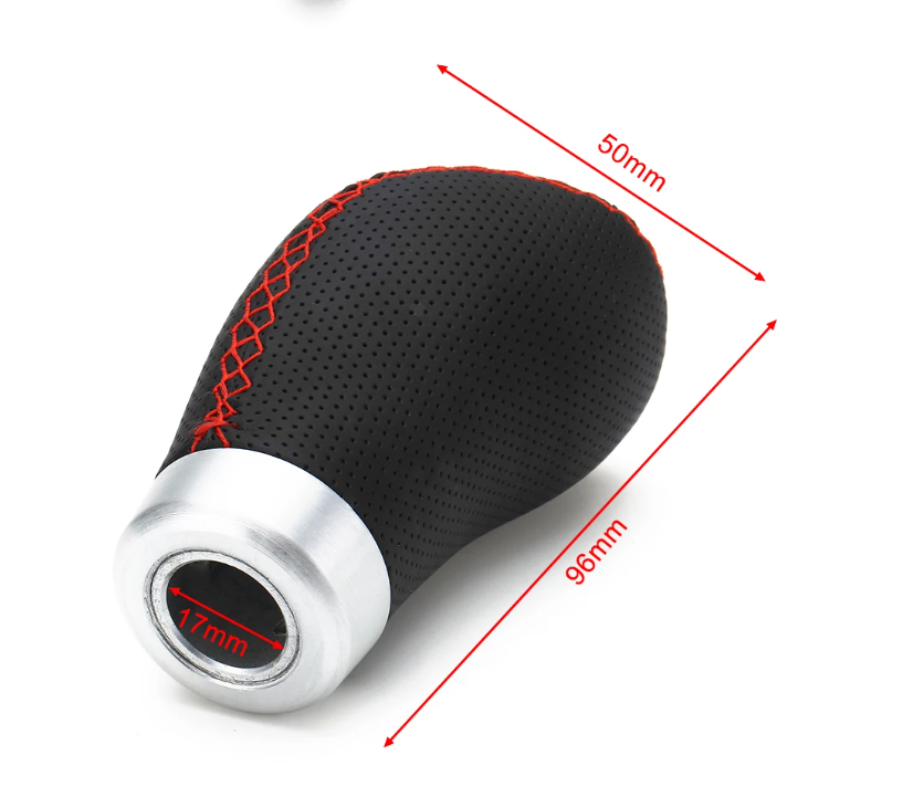 New 5 Speed/ 6 Speed PU Leather Car Gear Shift Knob Handle Stick