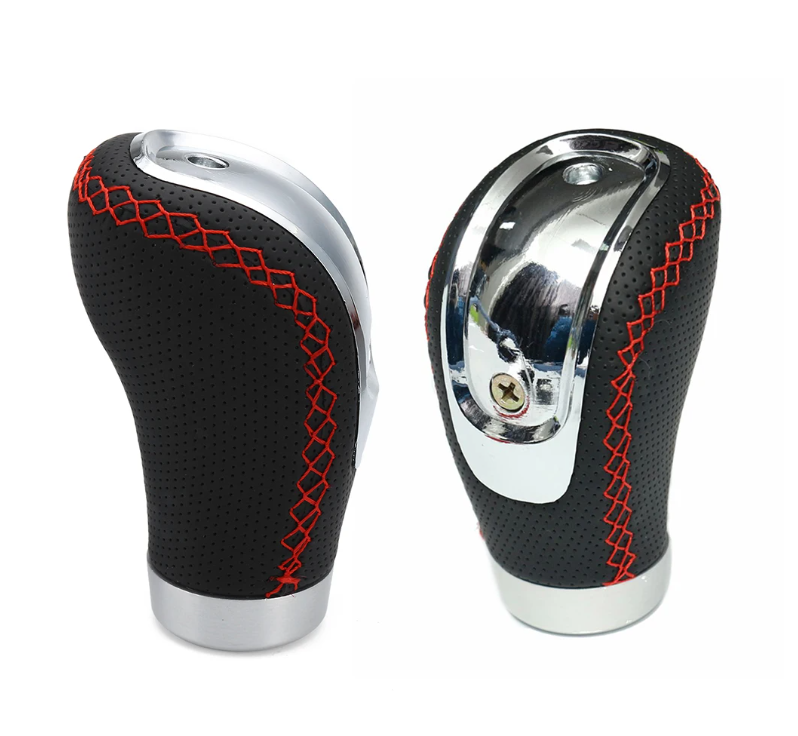 New 5 Speed/ 6 Speed PU Leather Car Gear Shift Knob Handle Stick