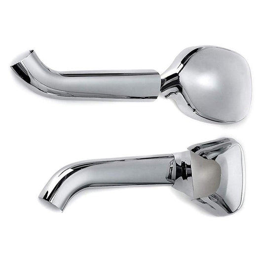 Chrome Front Mirror Cover Trim Rearview Mirror Trim For Hiace Commuter 2014 - 2020