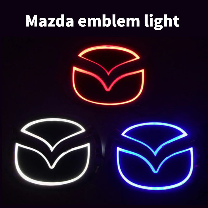 New 5d Led Car Decal Tail Logo Light Badge Lamp Emblem Sticker