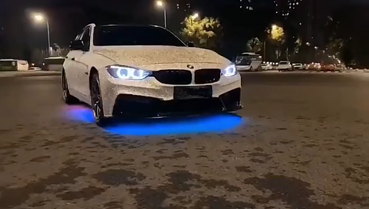 Car Underbody Streamer Ambient Light Strip Backlight Flexible Rgb App Remote LED Decorative Styling Atmosphere Neon Lamp 12v New