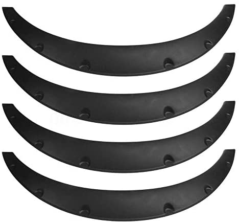 4Pcs 31“/800mm Universal Flexible Car Fender Flares