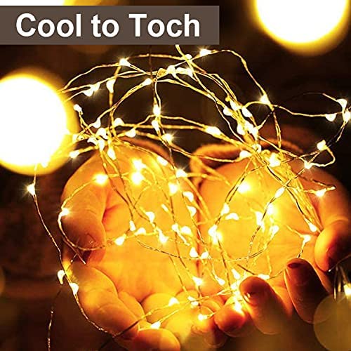 10M 100Leds USB Powered Seed Lights Copper Wire String Lights Fairy String Lights -Silver Wire