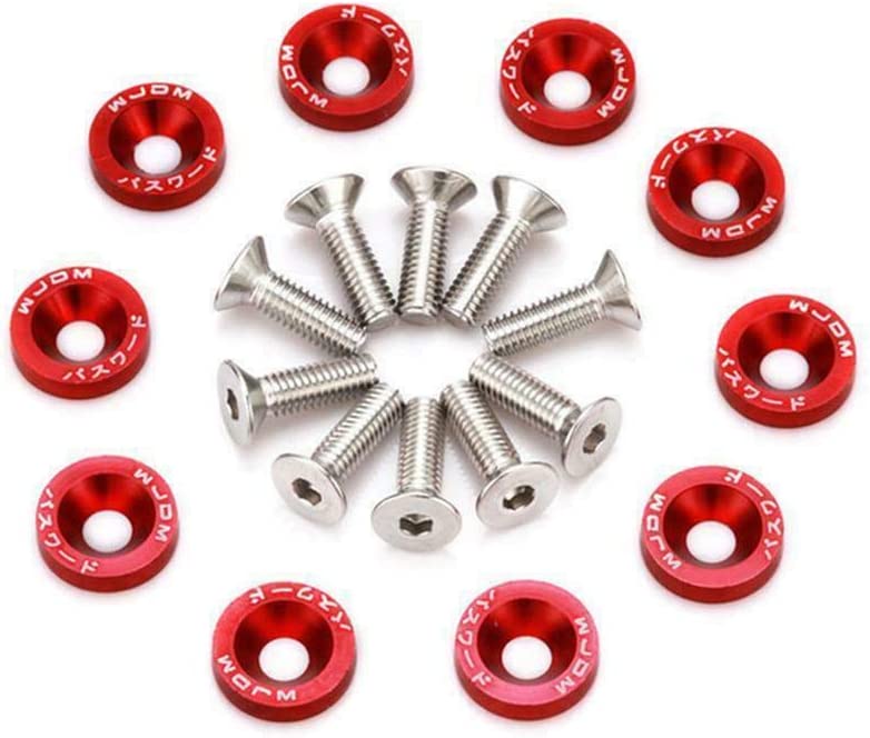 Aluminum Fender Washer Engine Bay Dress Up Kit- M6 Bolts