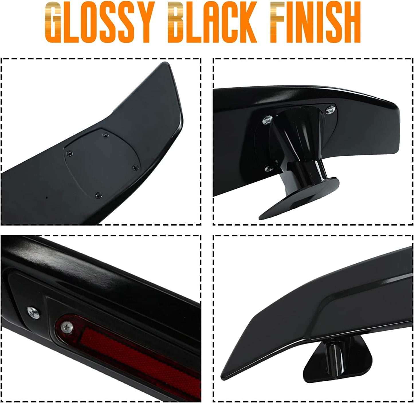 UNIVERSAL SPOILER WING TAIL with LED