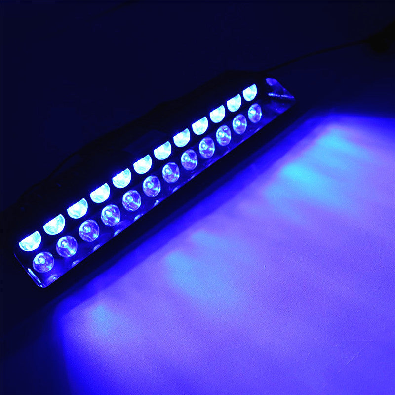 12W 12 Leds Car Truck Emergency Strobe Flash Light Windshield Warning Light