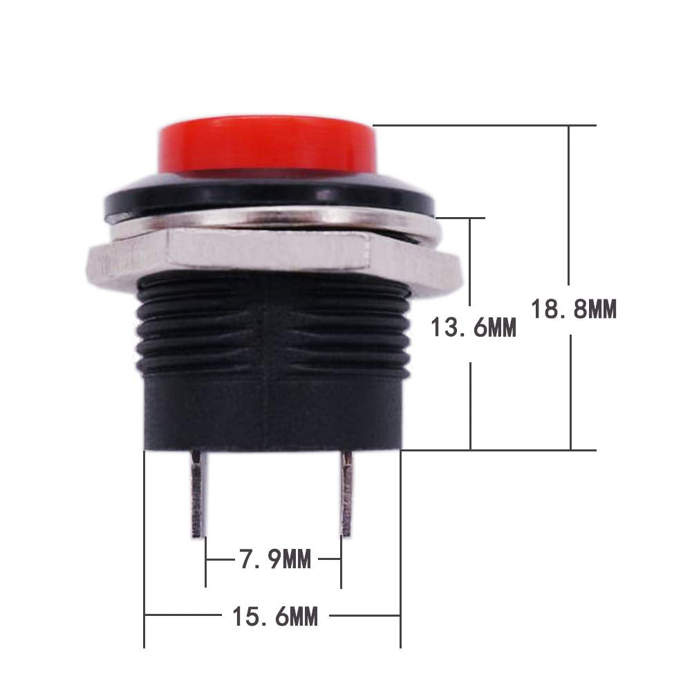 Mini Off(ON) NO Momentary Push Button Switch