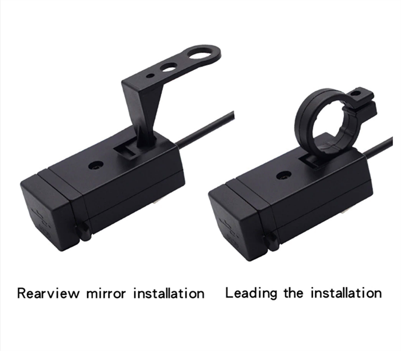 Motorcycle Handlebar Charger Dual USB charger