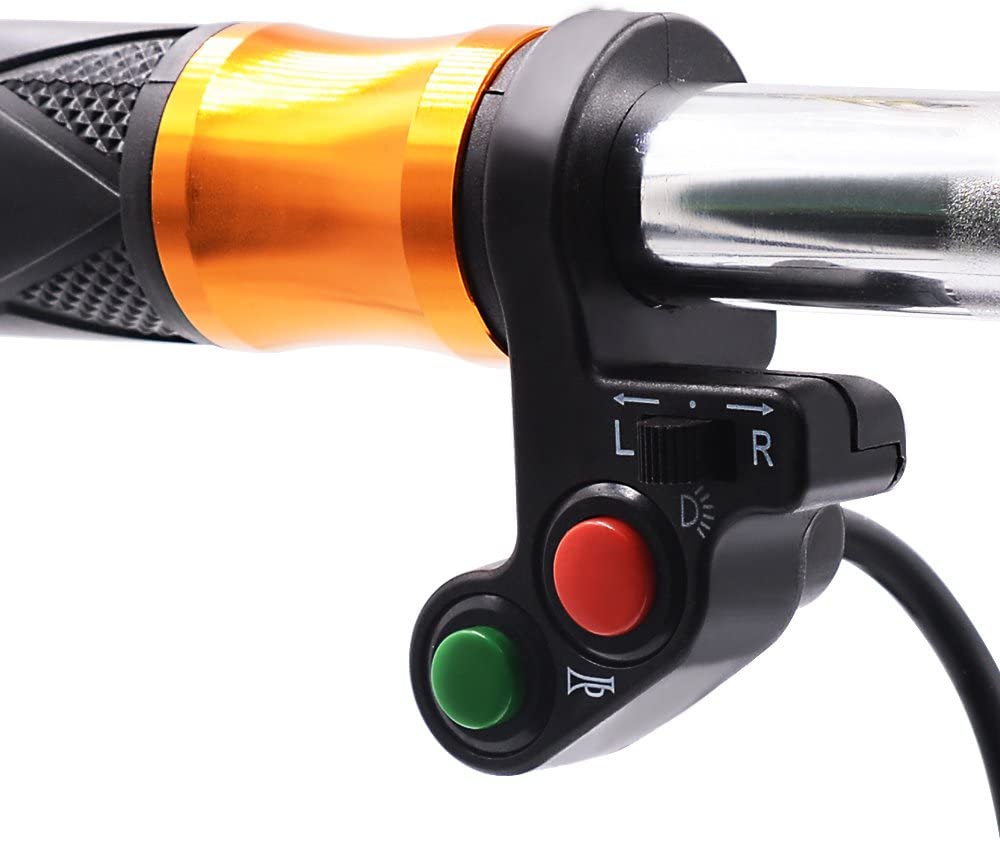 Multi-Function Motorcycle Offroad Horn Turn Signal On/Off Light Switch
