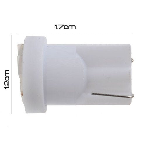 10PCS × 12V T10 LED 8SMD Wedge Bulbs-WHITE,BLUE