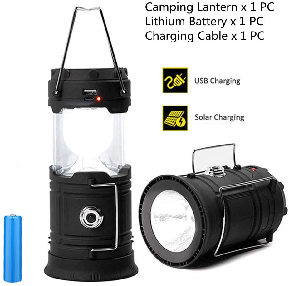 Solar Lantern Flashlight/USB Rechargeable Camping Lantern Led Light /Flashlight