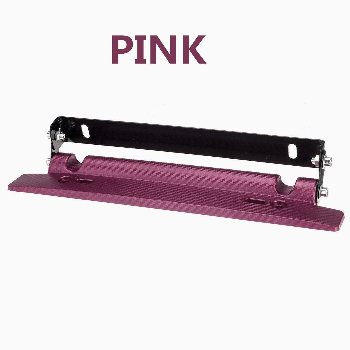 Universal Car License Number Plate Frame Holder Bracket Adjustable