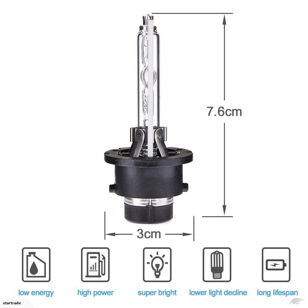 35W D4R HID Headlight Bulbs 6000K/8000K--2PCS