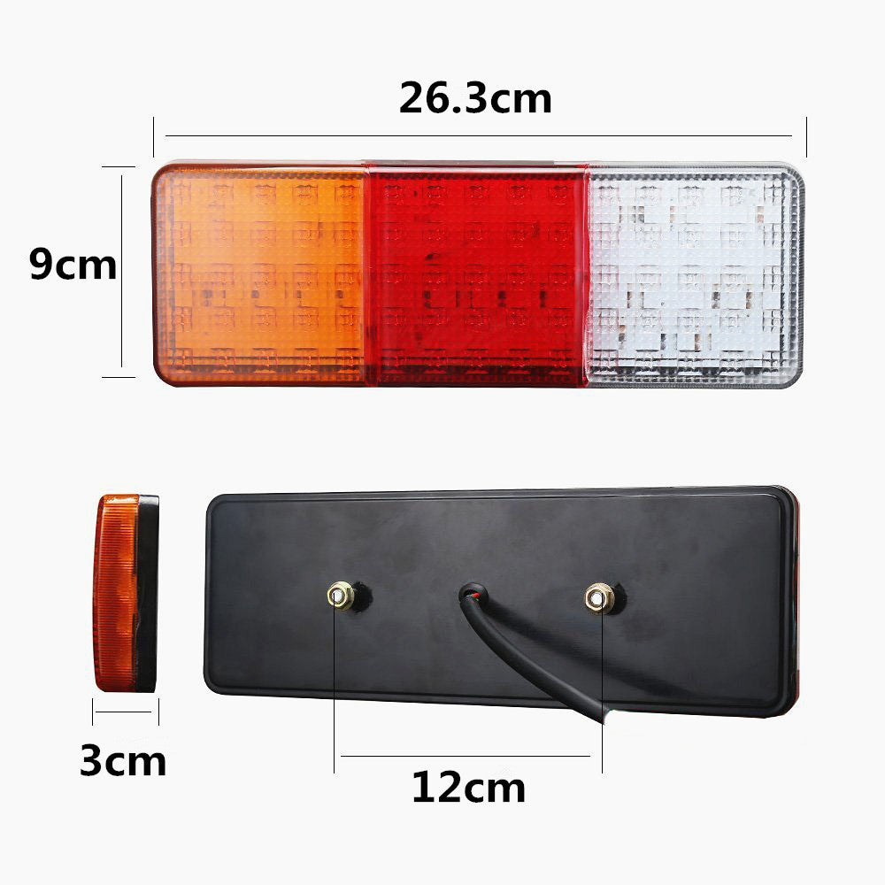 10V-30V 75LED Truck Tailer Light Bar Turn Signal/Brake/Reverse Taillight