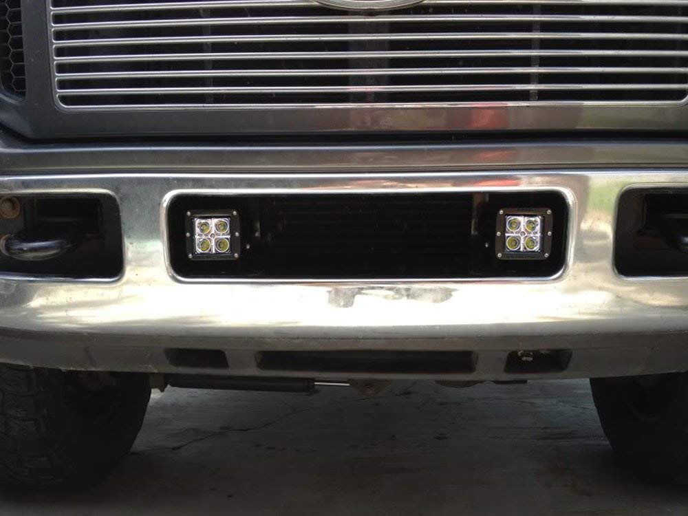 12W 4 Led Square / Cube Work Lights/ Spot Beam lights