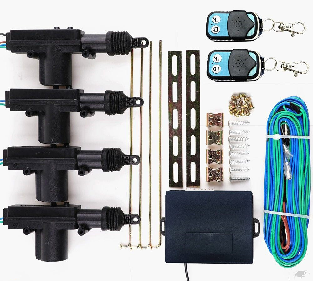 12V Car Remote Central Locking KeylessKit System