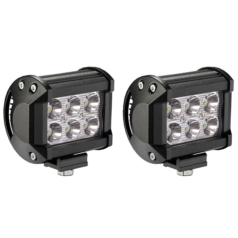 18W Cree LED Light Bar/6 LED WORK LIGHT BAR Spot 18W --2 PCS