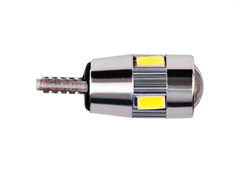 2PCS X T10 6SMD 12V 5630 LED Car Wedge Tail Side Parking Light Bulb