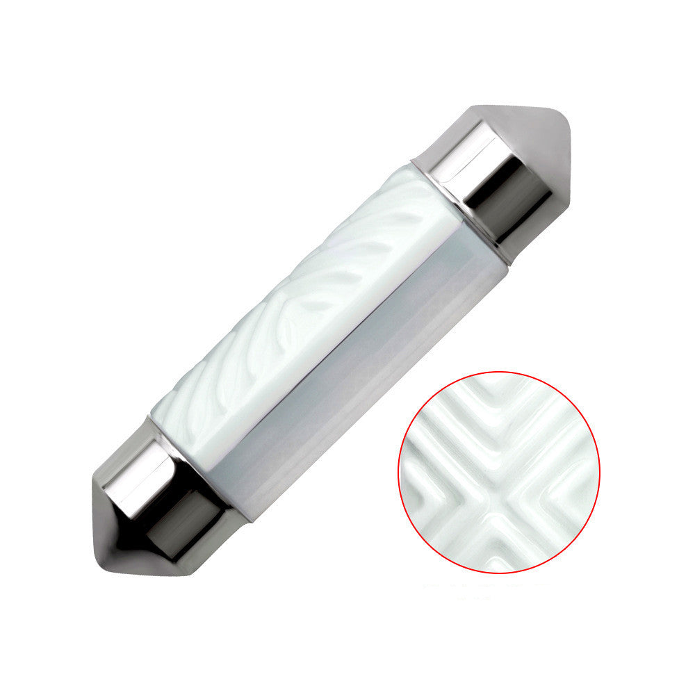 2PCS × Ceramics  LED Dome Lights/Reading Lights 12V-24V 6000K