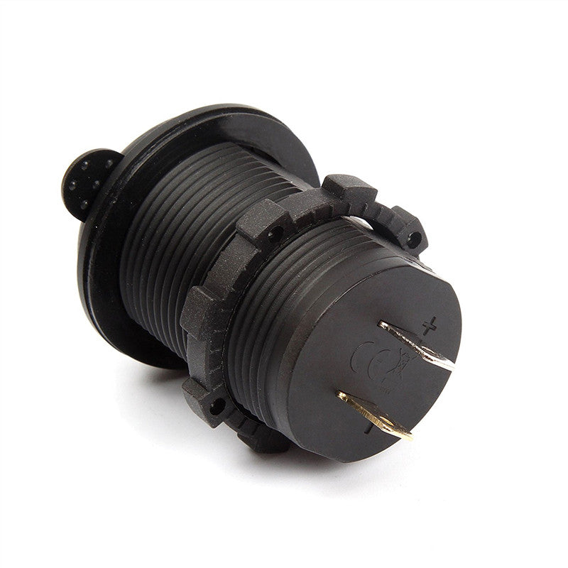 USB Car  Charger Power Socket Outlet 12V 1A & 2.1A