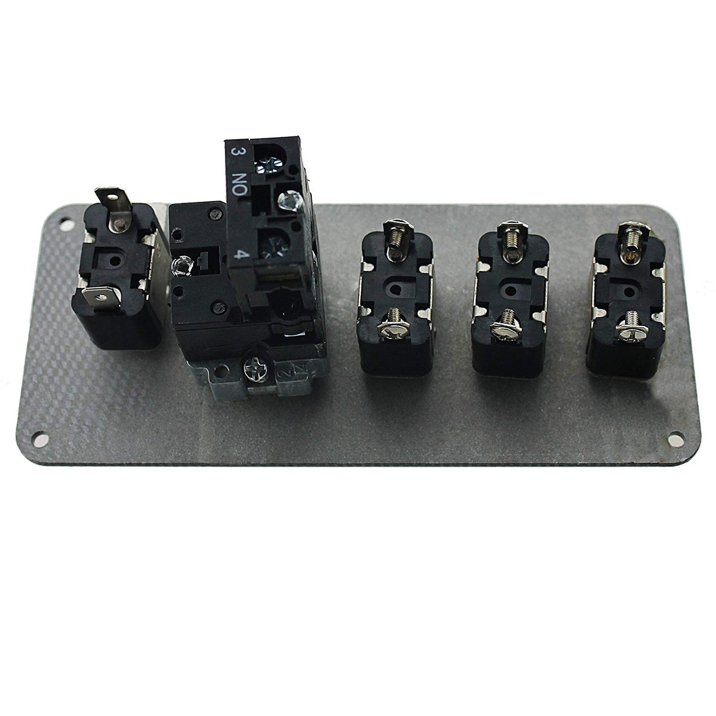 DC 12V Ignition Switch Panel 5 in 1 Car Engine Start Push Button LED Toggle