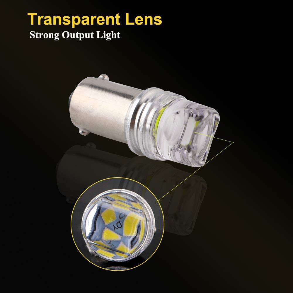 12V CAR BA9S  Led Bulb -White