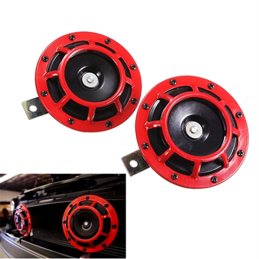 12V Car Electric Horn High /Low Tone Twin Horn Kit 100W