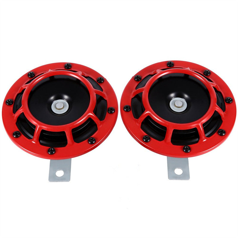 12V Car Electric Horn High /Low Tone Twin Horn Kit 100W