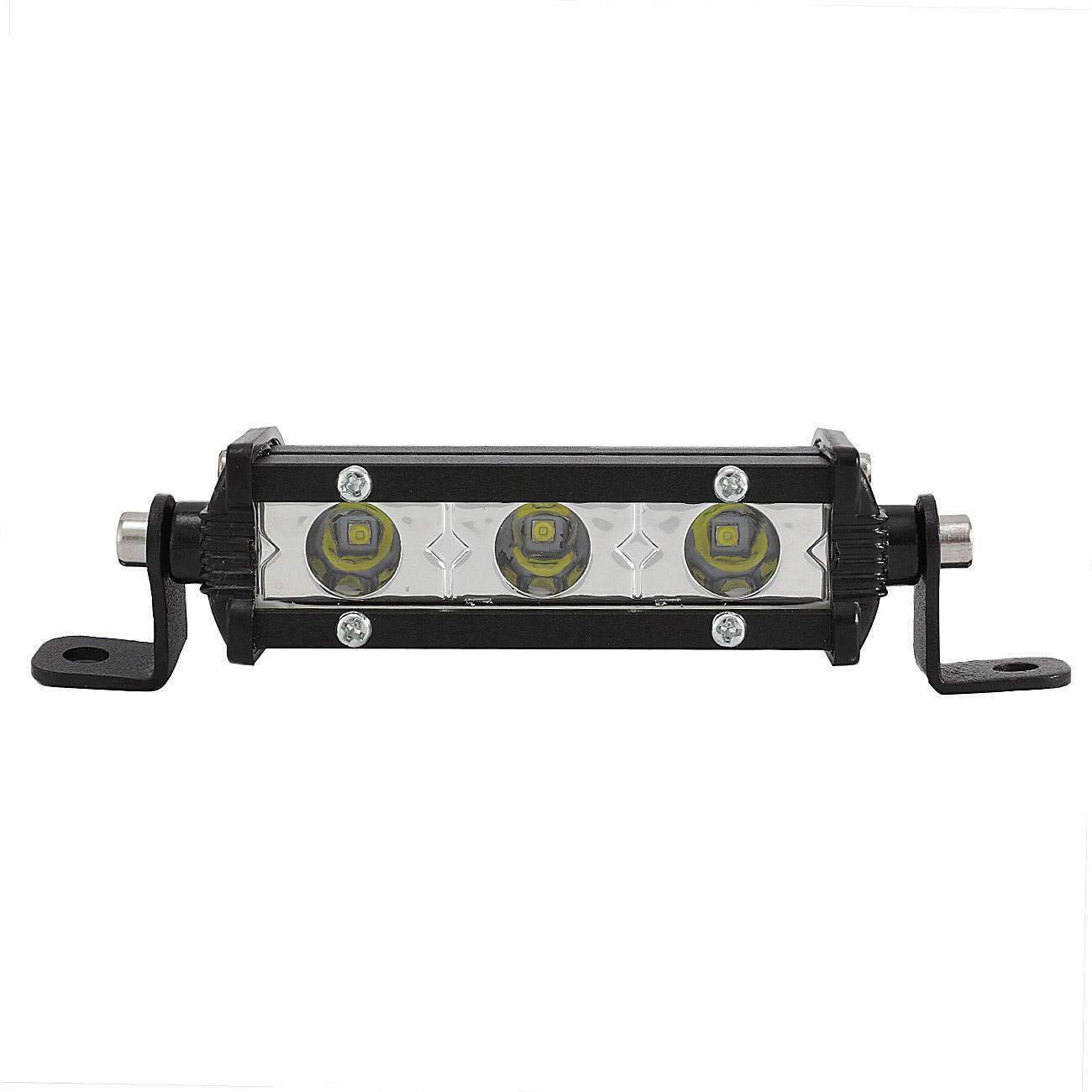 2PCS × 4" 9W 3 LED Light Bar Spot Beam Driving Off-road